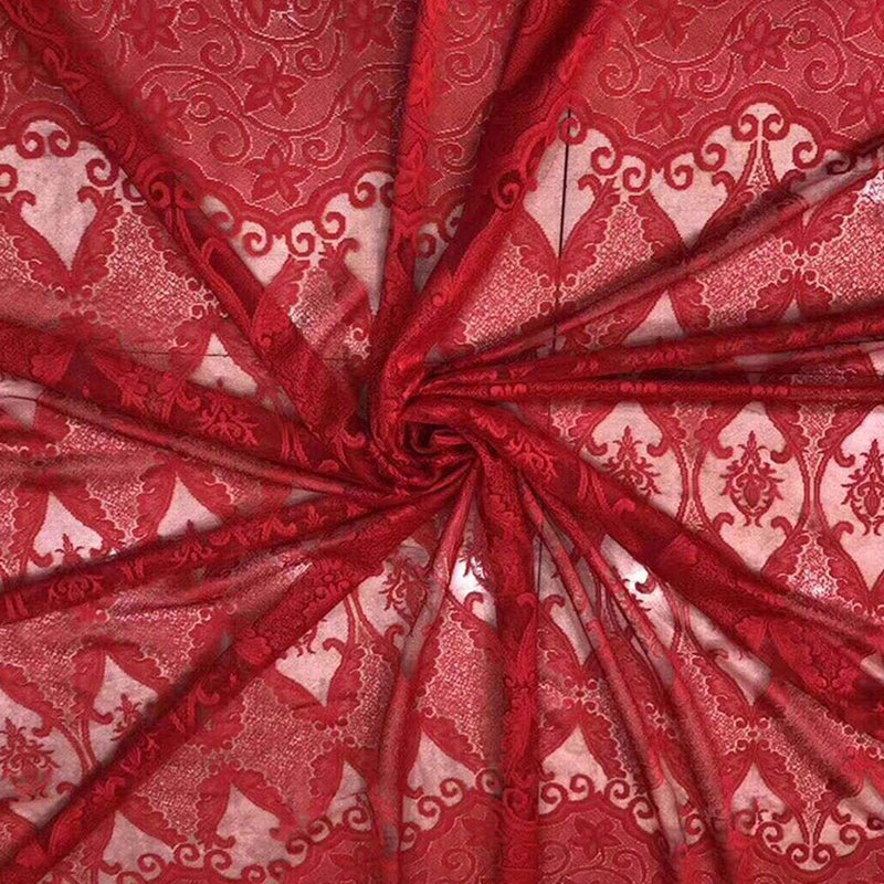Lace Fabric Placement Women's Warp Knit for Women's Wear Wholesale Sup 6
